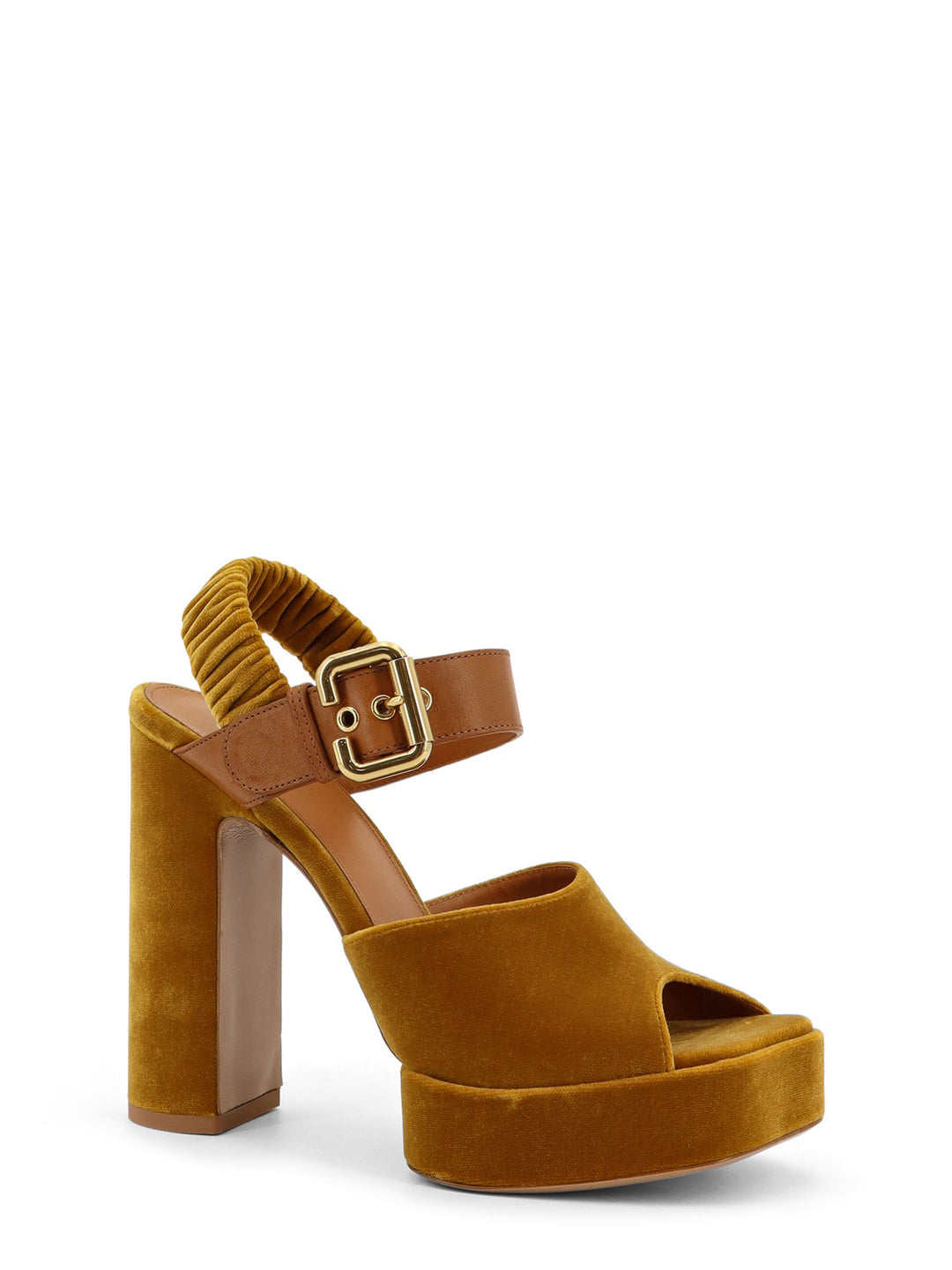 Chloè Sandals - Amber Gold | fa310c2be0e8162d11145b191936371beab05543