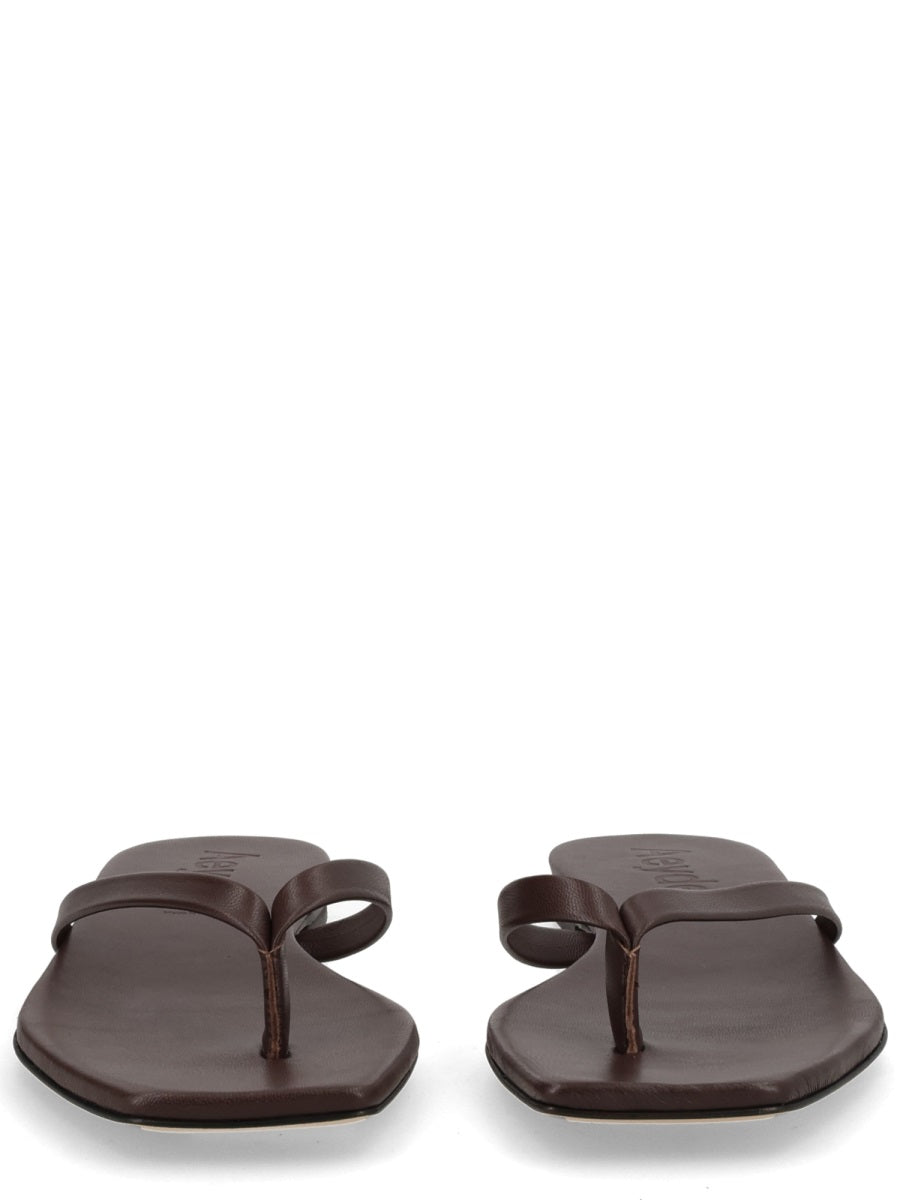 Aeyde Flat Shoes - Brown | 2ef90b75383ca49696a0b30f69dbdfd069efc638