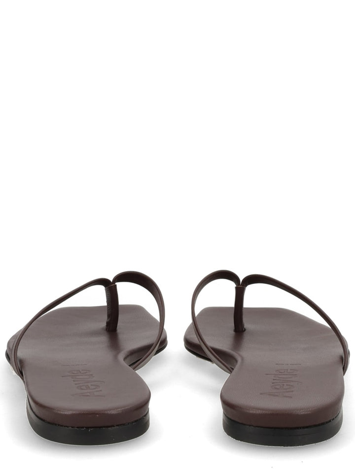 Aeyde Flat Shoes - Brown | a76b7b707994d23f2c45084600403aadba211735