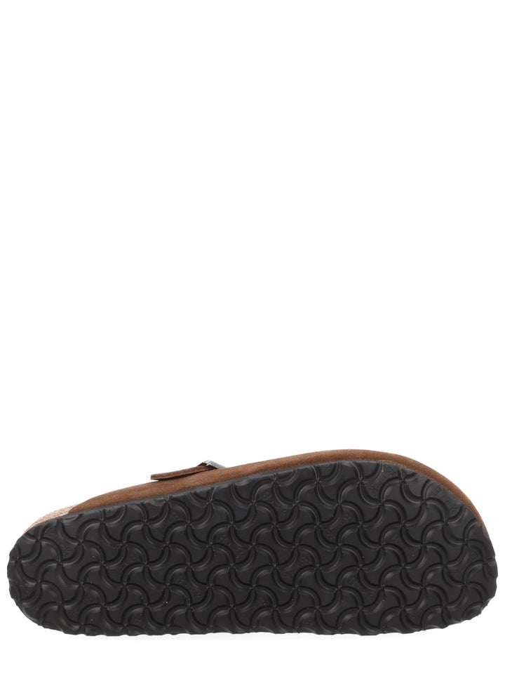 Birkenstock Flat Shoes - Brown | 153d30a832c90e41731a89595f7b597c5969d9dc