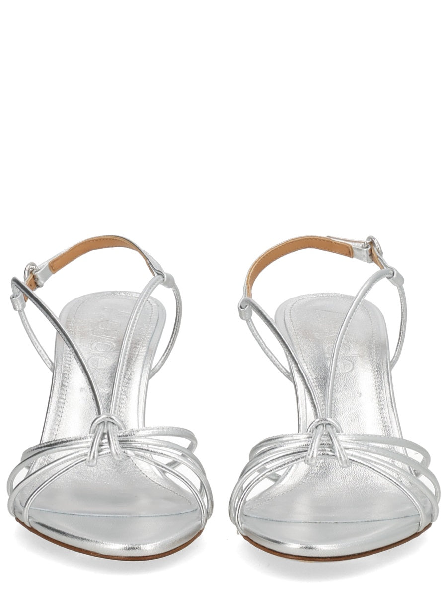 Aeyde HEELS - Silver | ca294c7a58fd82df3ad9ef2622919cfa3779f1b3
