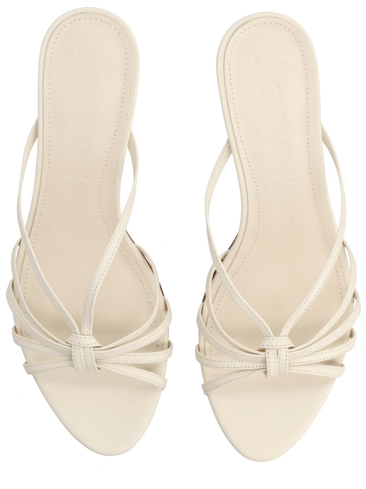 Aeyde HEELS - Ivory | 00e14867bc94fd2a8b5428bd5a8af35c035e2787