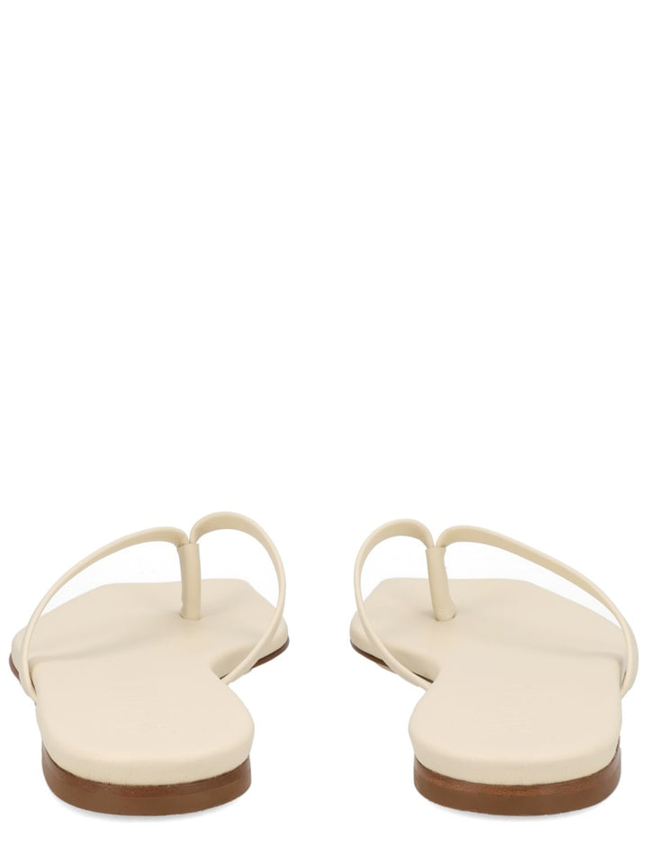 Aeyde Flat Shoes - Ivory | 09fc0fe75c95f9872f7ca5455ca0efa9731fdb34