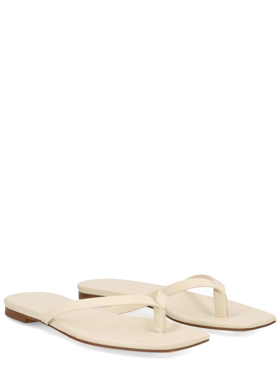 Aeyde Flat Shoes - Ivory | be65525c789f92d236157d53b2ca5653b6d36fd0