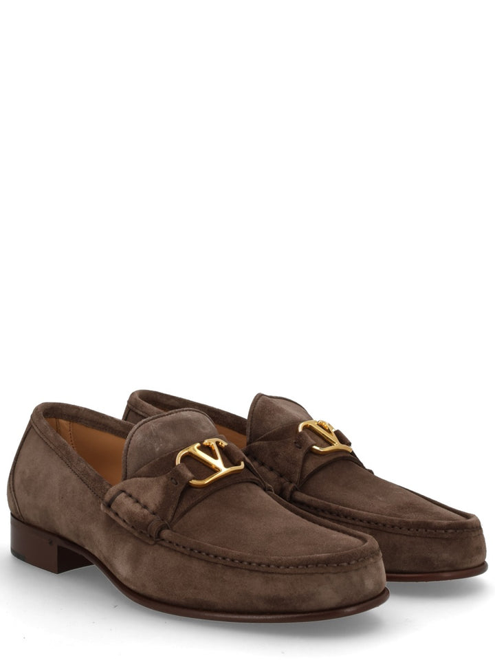 Valentino Garavani Loafers - Brown | d1b097751c499cd3e12a3bce1faf0ed998b0eab3