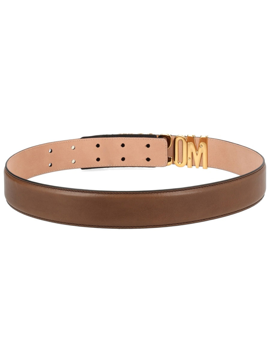 Moschino Belts - Brown | af8fde13c1e93894bb52e94a1ffe87c5f7c2e586