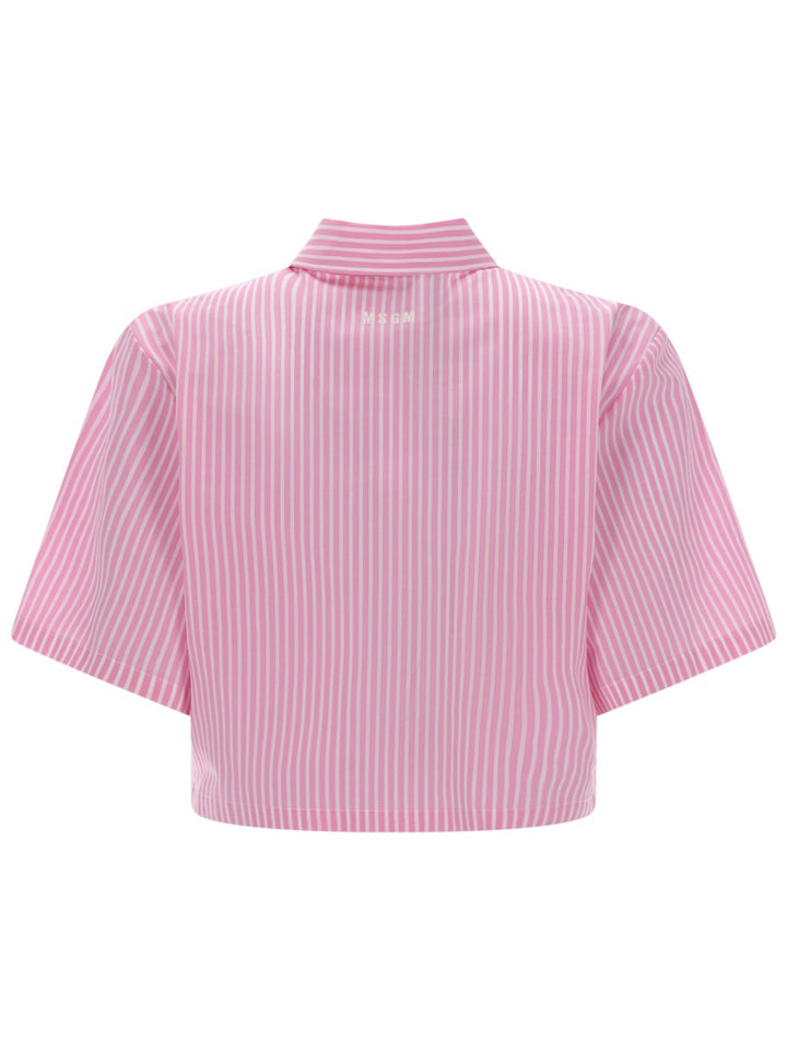 Msgm Shirts - Pink | 85427cb2726ca5b06d39f2d586b725ea025829ff