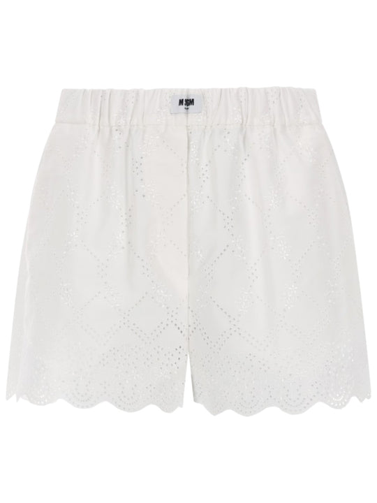 Shorts Con Motivo Traforato