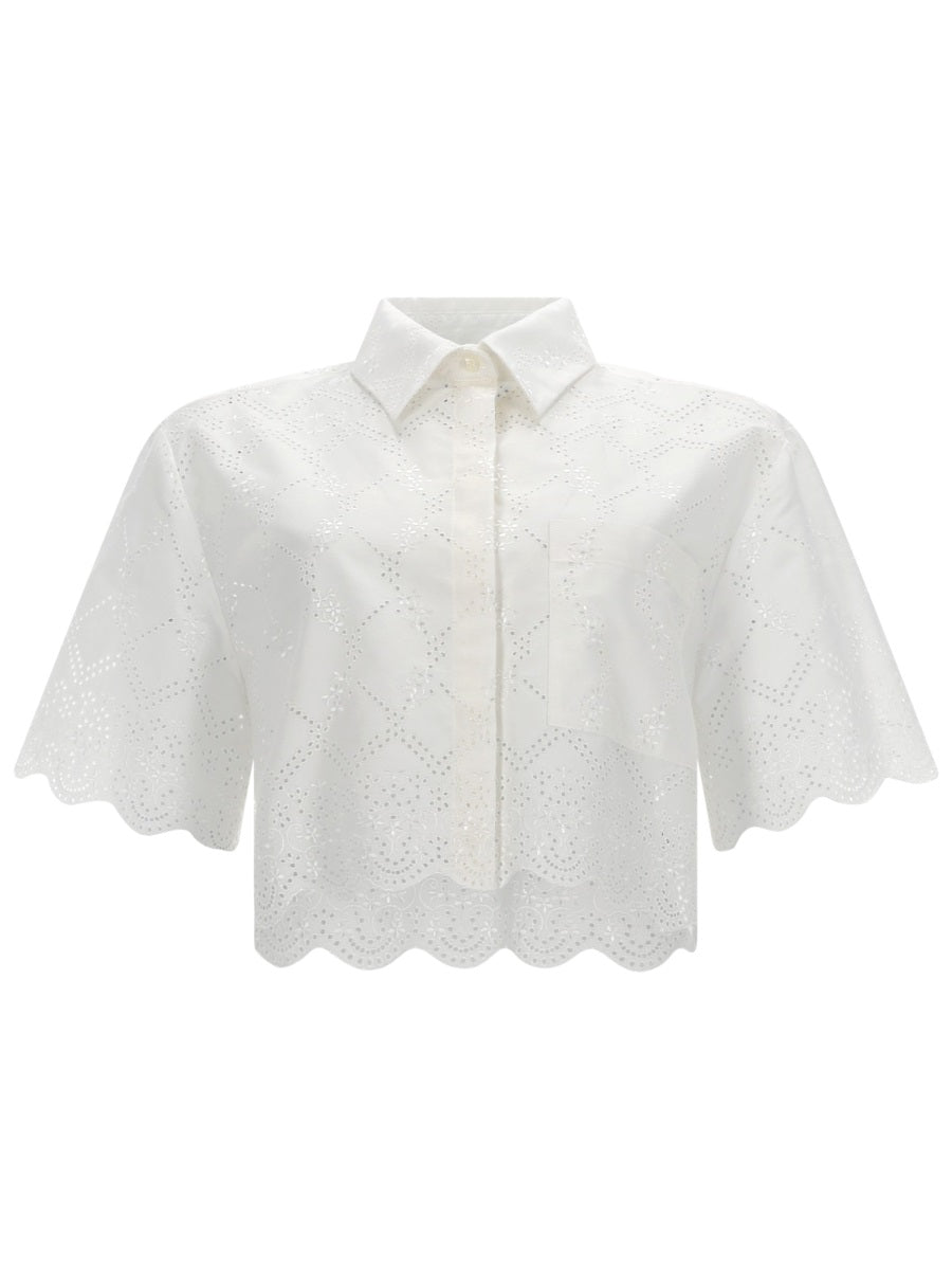 Msgm Shirts - White | 01ffc07b6740567fa83dee8be02ee3ee601b3165