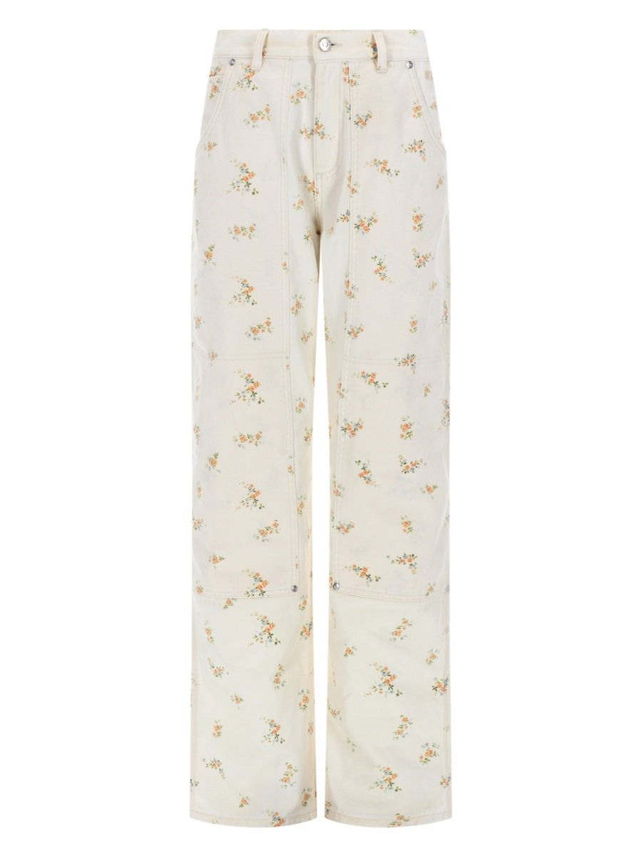 Msgm Pants - White | 94624a2b0c6cca1860816d3c2dd297009b6f067f
