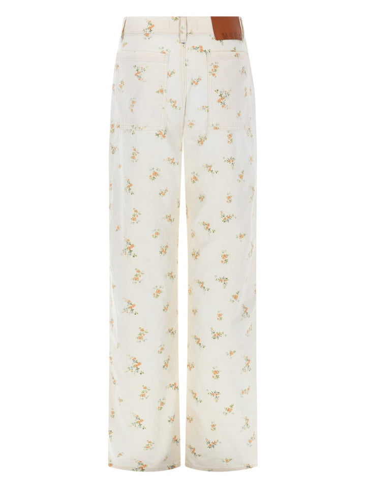Msgm Pants - White | 98919e0f124a0a163779827cb2de0a283b6c2bd9