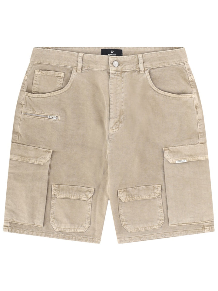 Represent Shorts - Beige | d8a3be7e6cf45d8482d4cdc286049508b120ee99