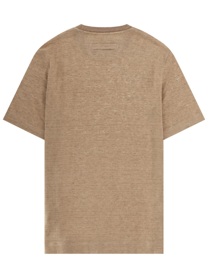 Zegna T shirts - Beige | 6ffc9a476574e30484e314f0e503e2a4c277773b