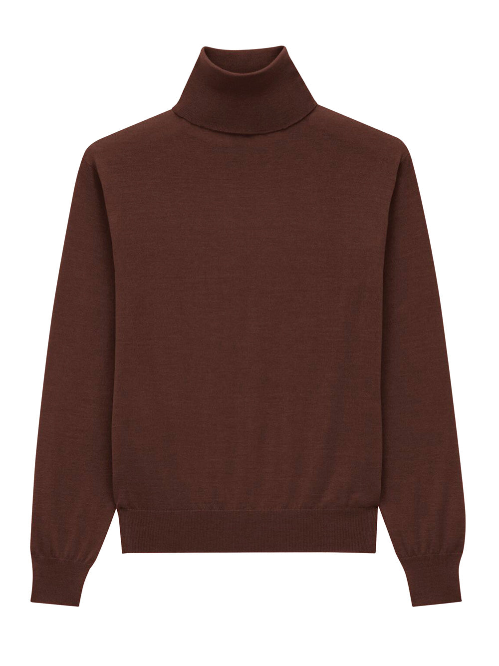 Saint Laurent Paris Turtle neck - Brown | 3916435c07b32a44644c703c9482a7bff8bbfeb9