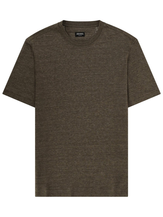 T-Shirt "Oasi" In Lino