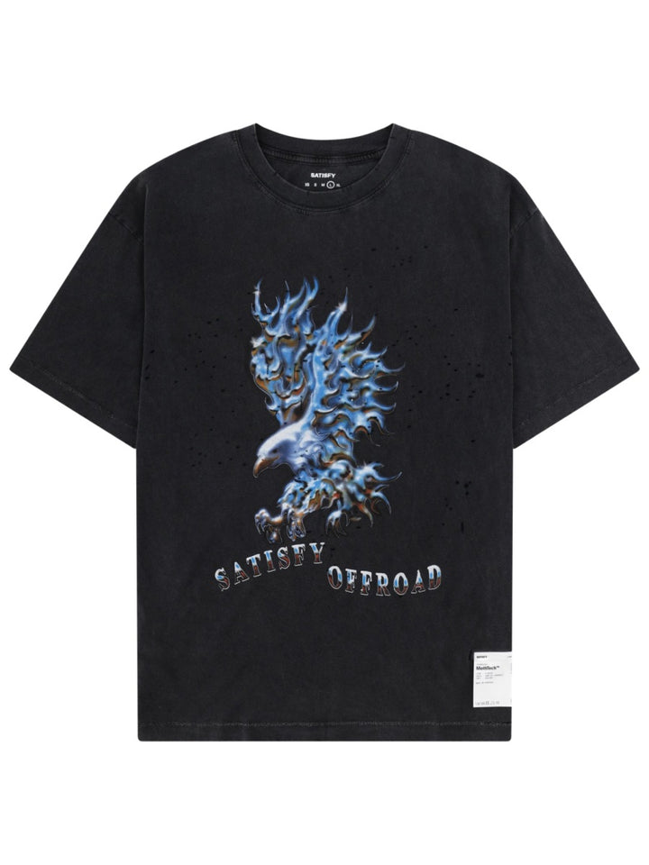Satisfy T shirts - Black | 84e18427946264a734b3606d0aaf63fa64501a6a