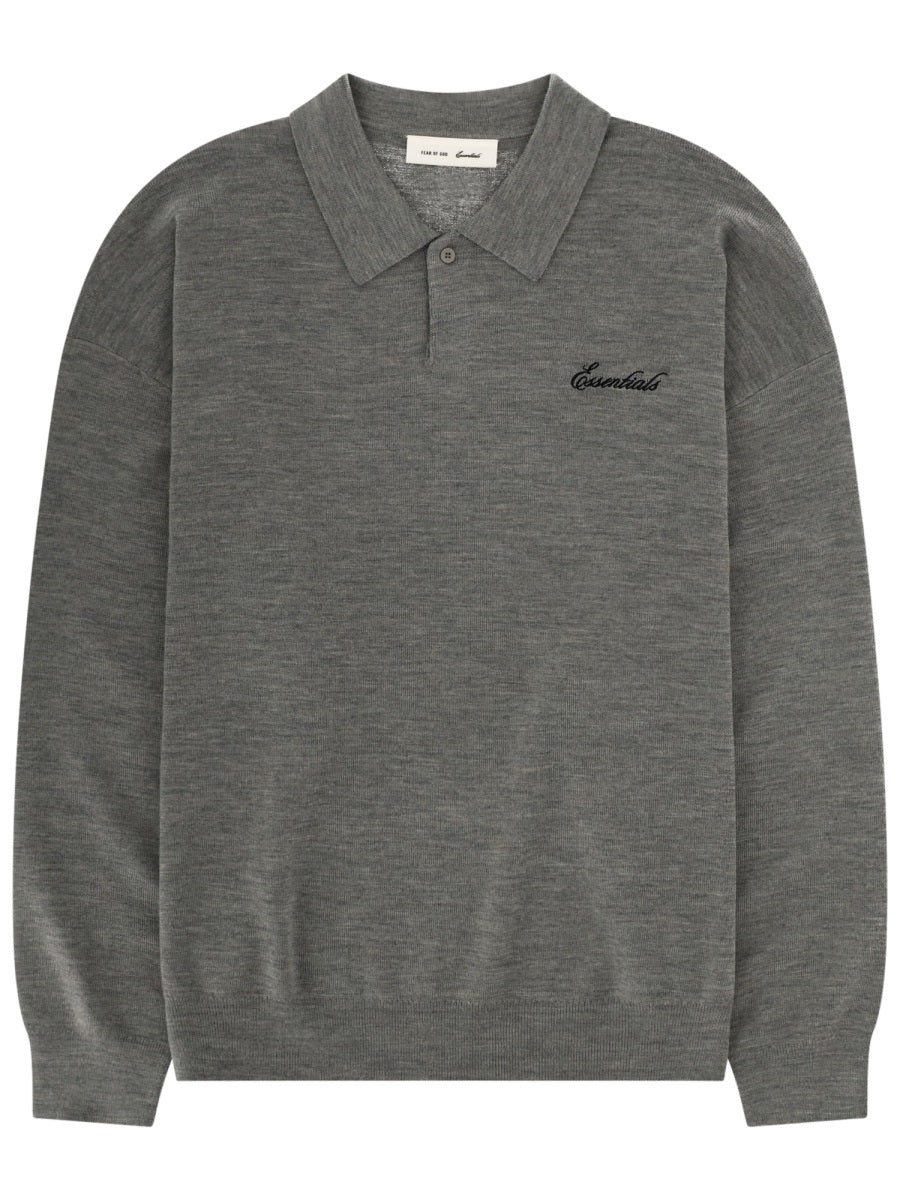 Fear Of God Essentials Polo - Grey | dcf1ef02d669c471316d3c3837ed0ce8ccebbd28