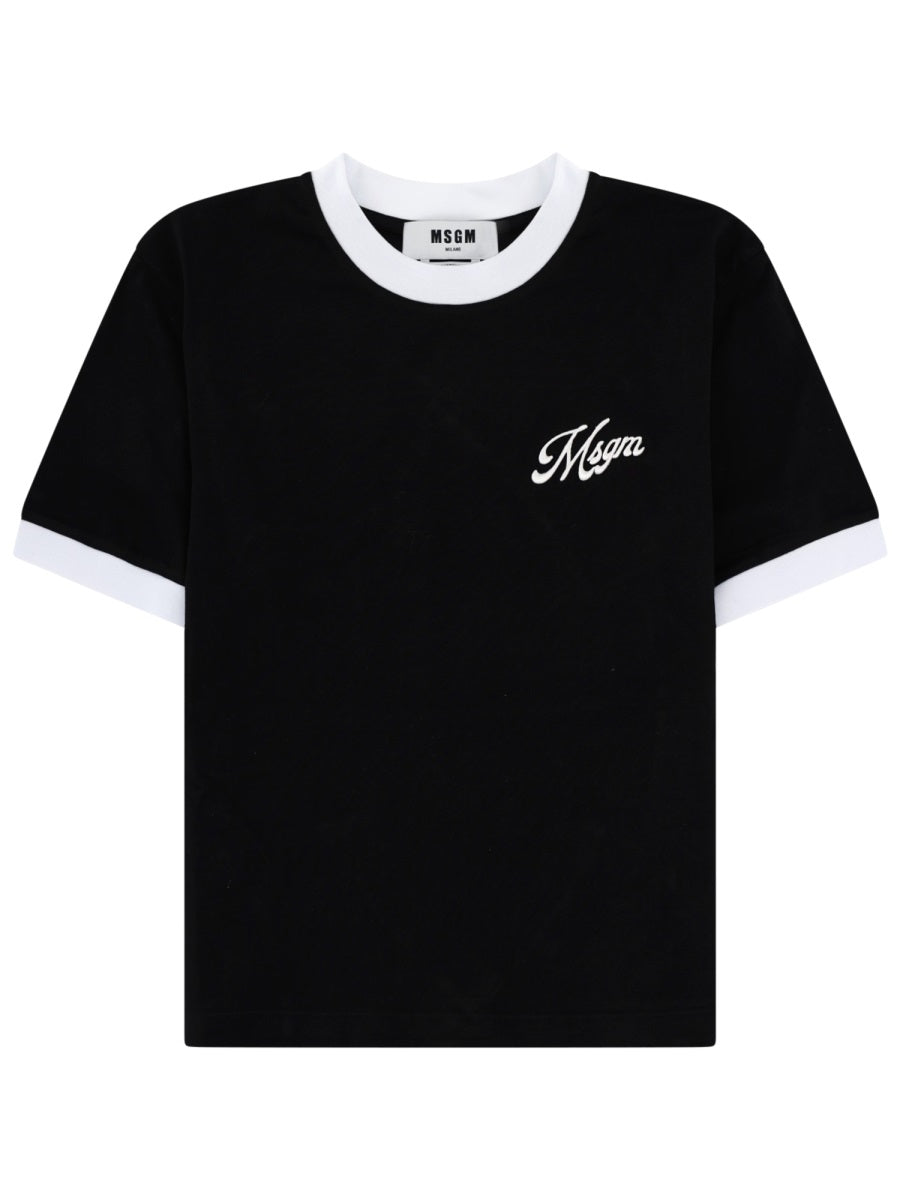 Msgm T shirts - Black | f5f01a02d65e903277e31fd94aadd849063e9951