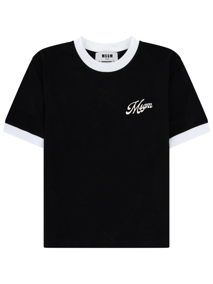 Msgm T shirts - Black | f5f01a02d65e903277e31fd94aadd849063e9951