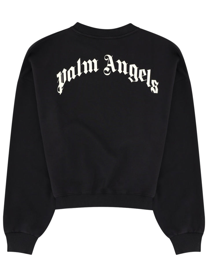 Palm Angels Sweatshirts - Black | 353b31f4e65ec59bfa9f704023ca6e4c9b3785bb