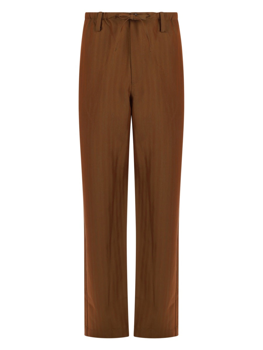 Dries Van Noten Pants - Brown | 33fc3a0de316d0168f831b4b87b719de757df5df