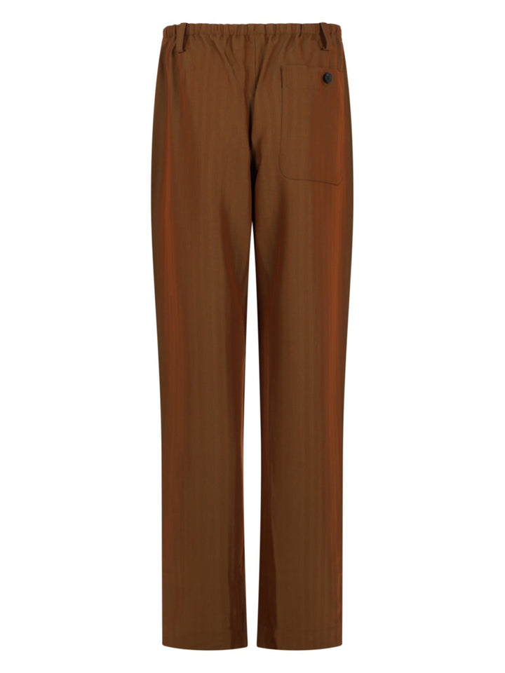 Dries Van Noten Pants - Brown | 4cd5a423005a2aca28d9626e58a6ad2dbe39eb74