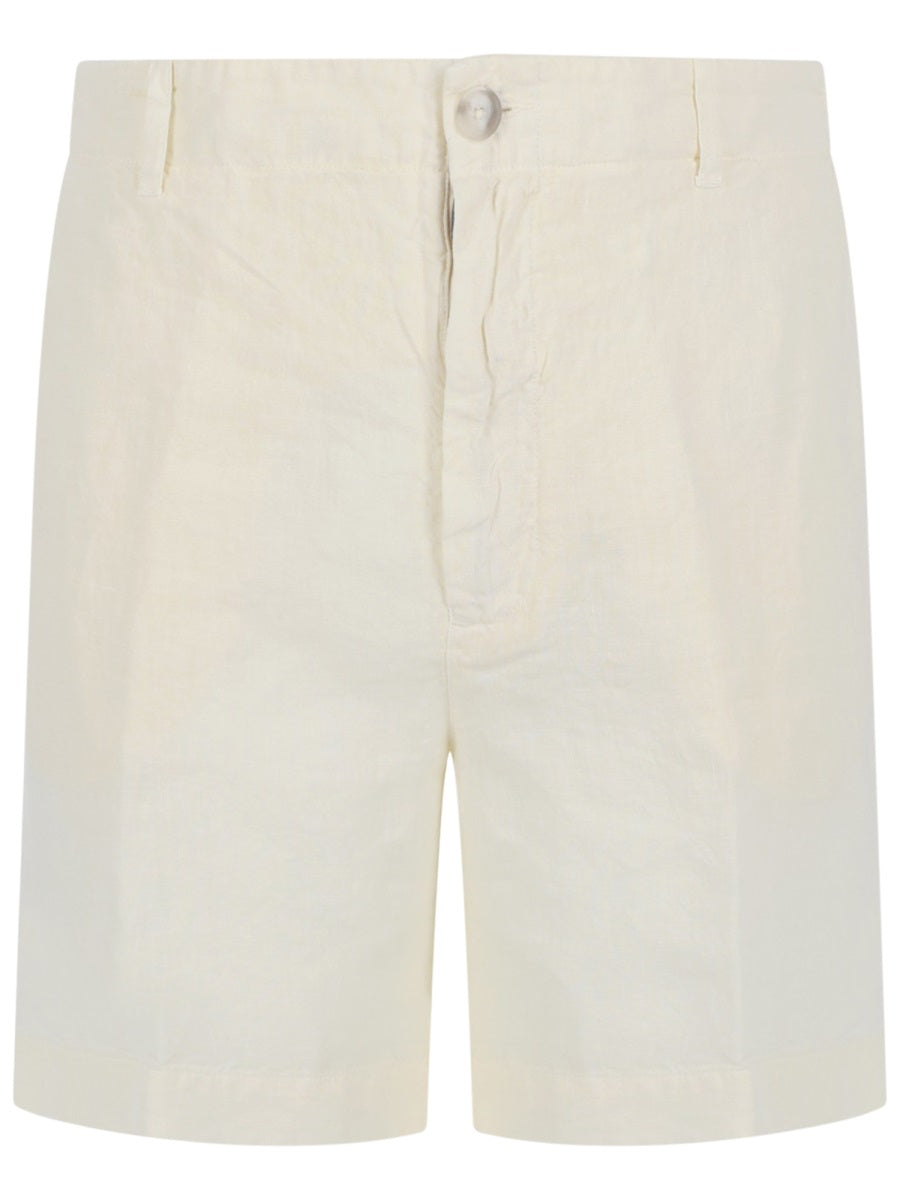 120% Lino Shorts - Ivory | 4ad3034b43215409468236d430af0d05a5e0a05c