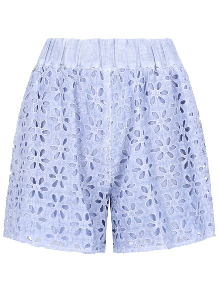 120% Lino Shorts - Azure | 4212e883e1fb3e4226916bbe44c4052436eeba3c