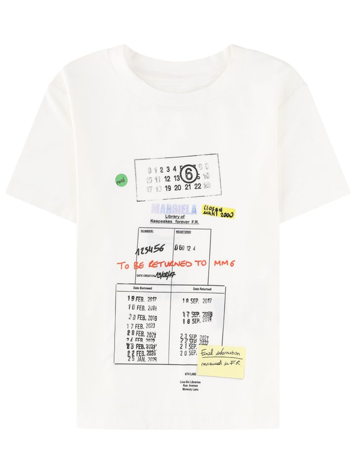 Mm6 Maison Margiela T shirts - White | f60f61571f025ebf16d0dec1acb9944c40a9d18a