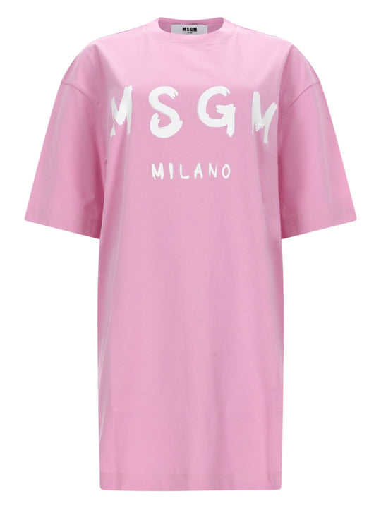 Abito T-Shirt Con Logo