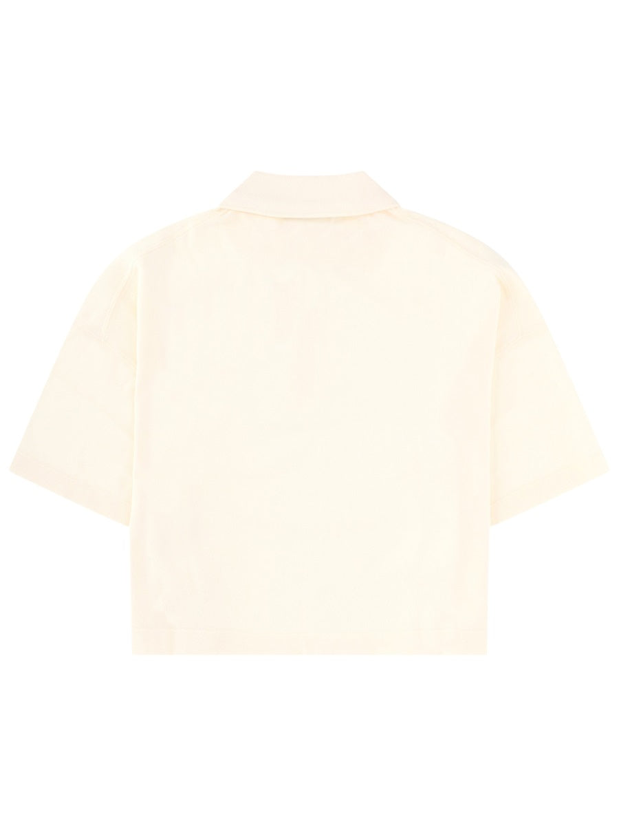 Maison KitsunÉ Polo - Ivory | 86220fdf1c9c99b38de5a3a896e9cd3b33c68973