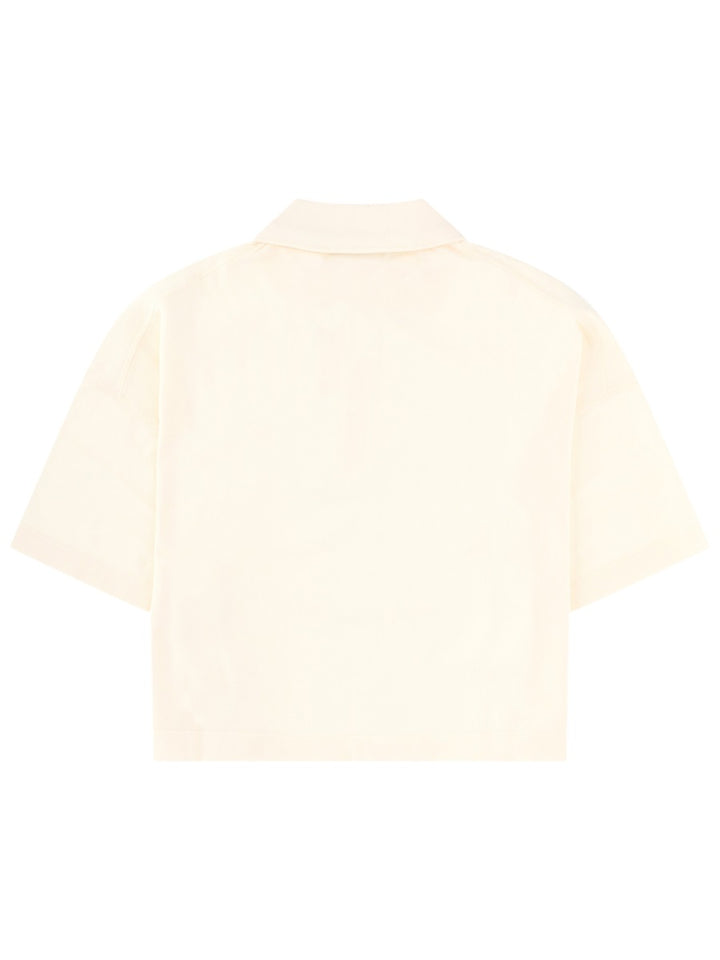 Maison KitsunÉ Polo - Ivory | 86220fdf1c9c99b38de5a3a896e9cd3b33c68973