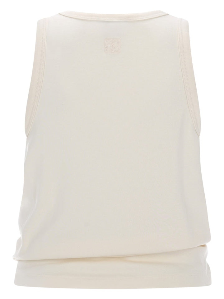 Magda Butrym Tops - Ivory | 0467ac2d87cea9bccc6d9385510451ffde184197