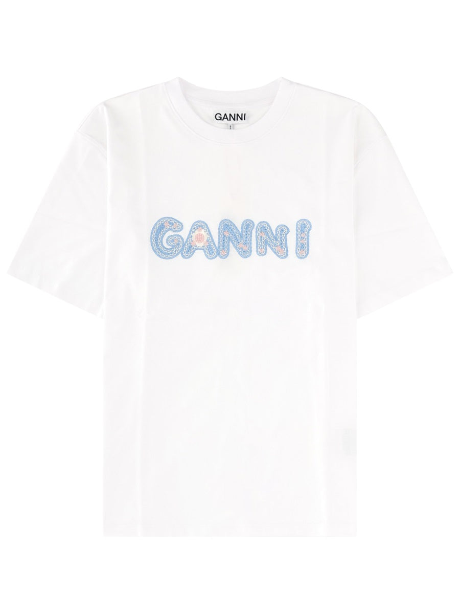 Ganni T shirts - White | c580bb27df75dc870a773b50658643098fef3504