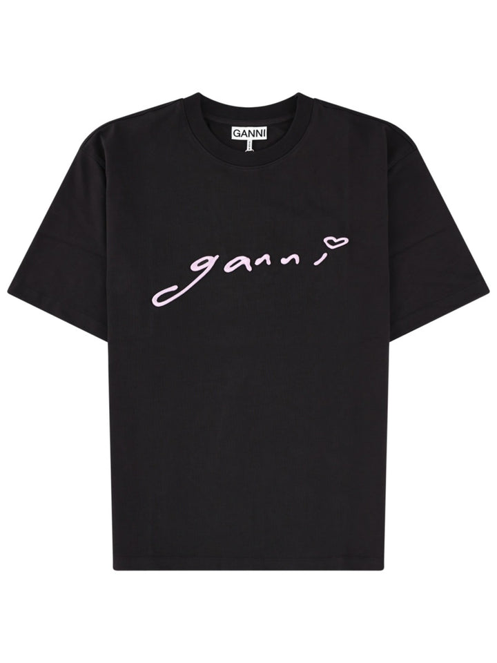 Ganni T shirts - Black | ba8aa36c6066d4fd73b57fc89f5d1c6889f2a96f