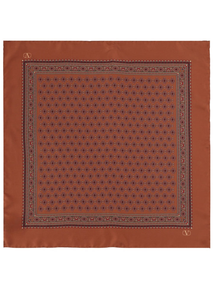 Valentino Garavani Scarves & Gloves - Bordeaux | 13e166d1f548513765d9b43270d719f95470fe6c