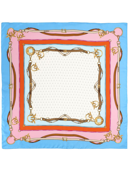 Foulard In Misto Seta