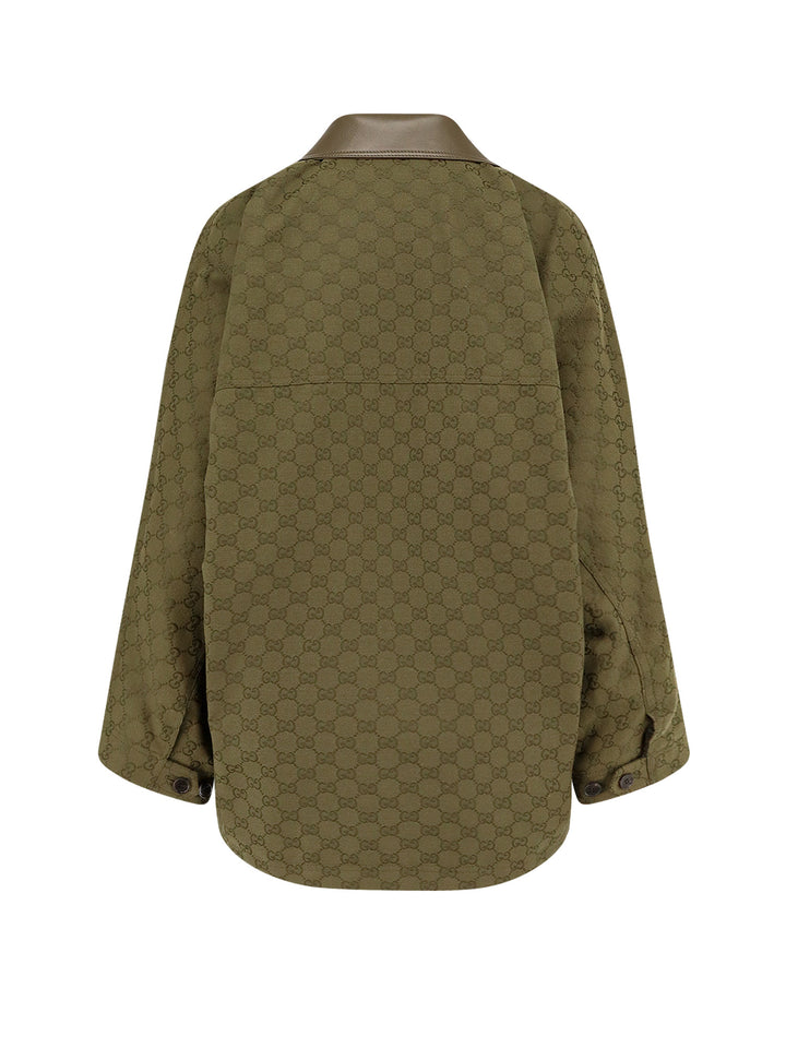 Gucci Jackets - GREYSH ARMY GREEN | 4cfbb48b68be805f5675de4774fcdb38c78324ee