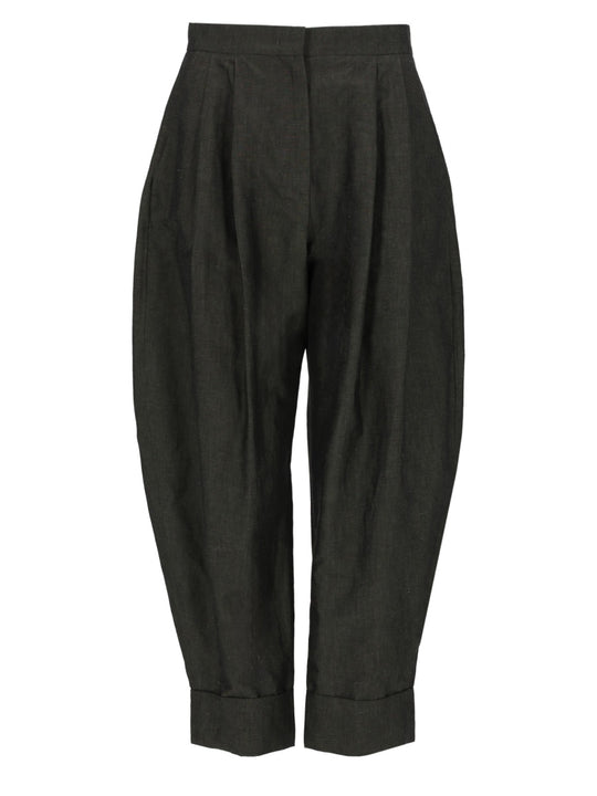 Pantalone "Cloe" In Lino E Cotone