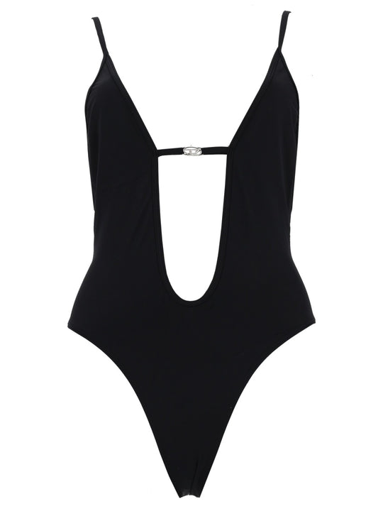 Costume Intero Con Scollatura Profonda