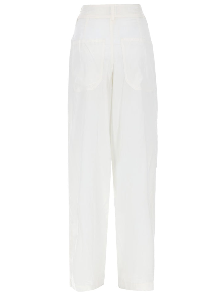 Isabel Marant Pants - White | c48ad5f4e8a59b989a8268171535ca19c7b6a83e