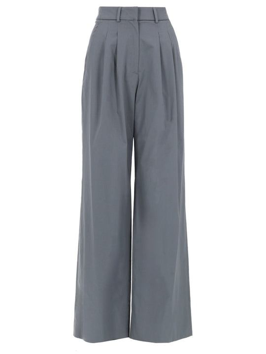 Pantalone "Frankie" In Gabardina Stretch