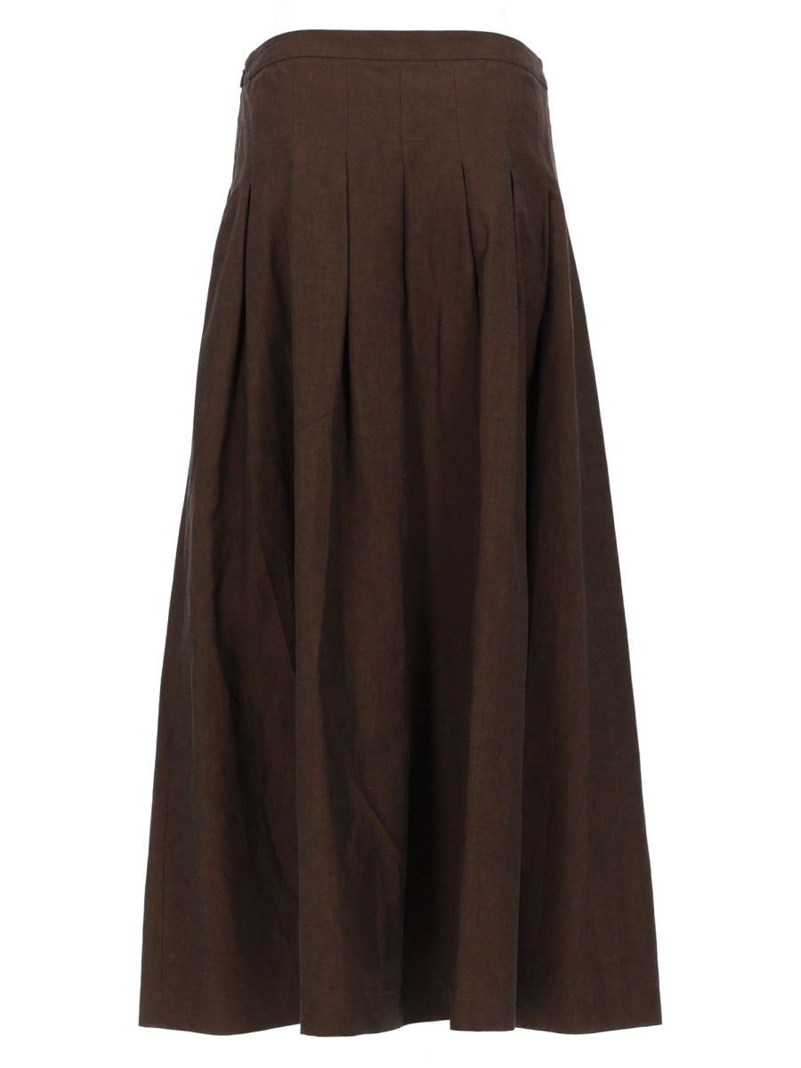 Pt Torino Skirts - Brown | 3ebed52c95f1f8eeb31a7ecd9b11e9441899f656