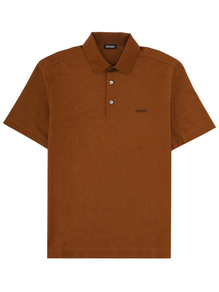 Zegna Polo - Brown | 2787eb61398a58c817e42ec3cdc699a9a5f1b96e