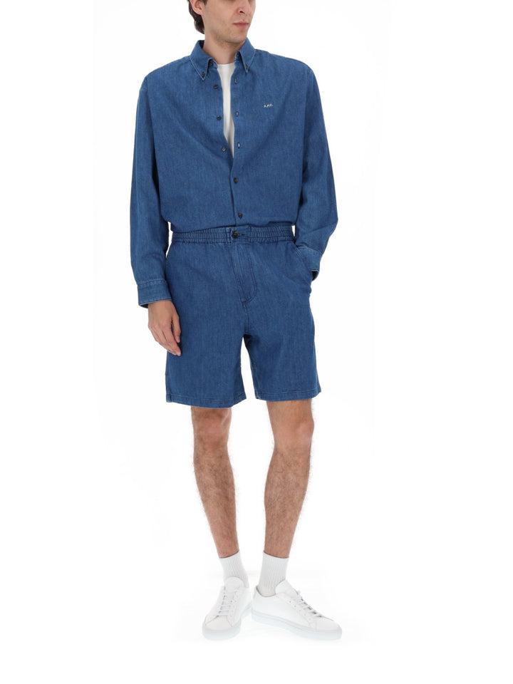 A.P.C. Shirts - Blue | 1af7ba03f5eb169243177b9373f6c300abefe00b