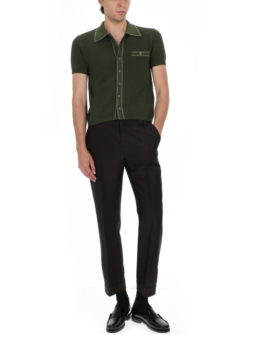 Versace Pants - Brown | 26641006ec6f94bb9b0953b40ab8599e9c21dab1