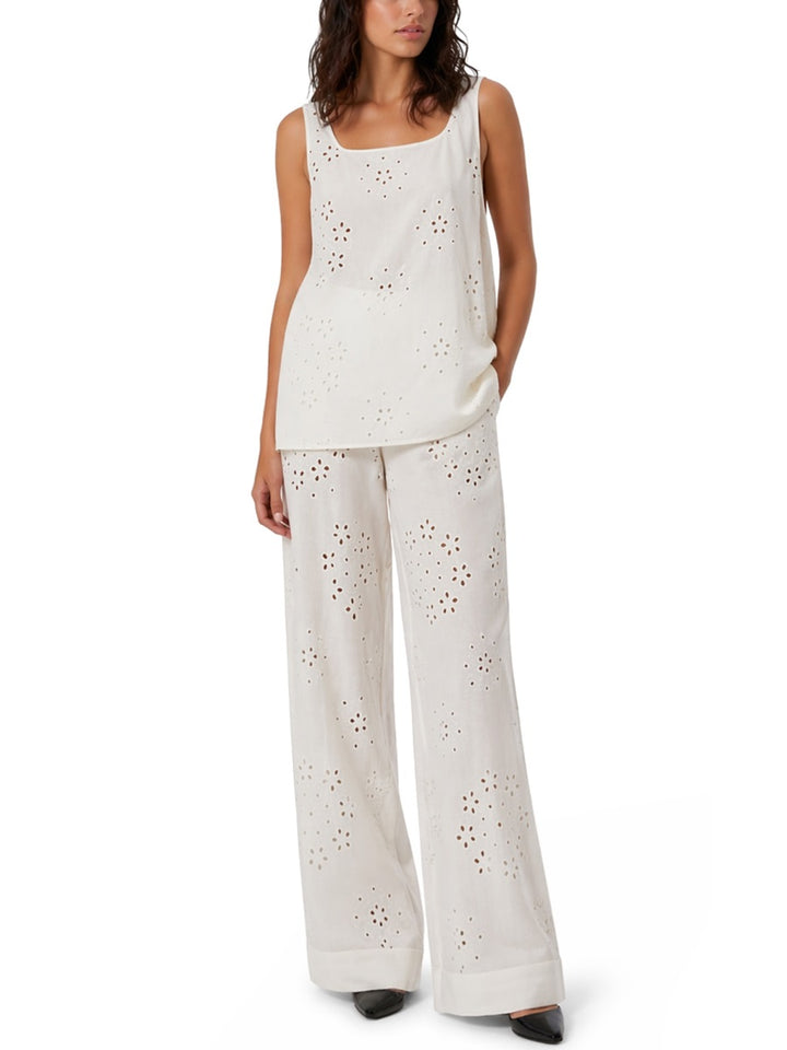 Herno Pants - White | c83be469b9d441e370e4f4b13a1d6140ef81827e