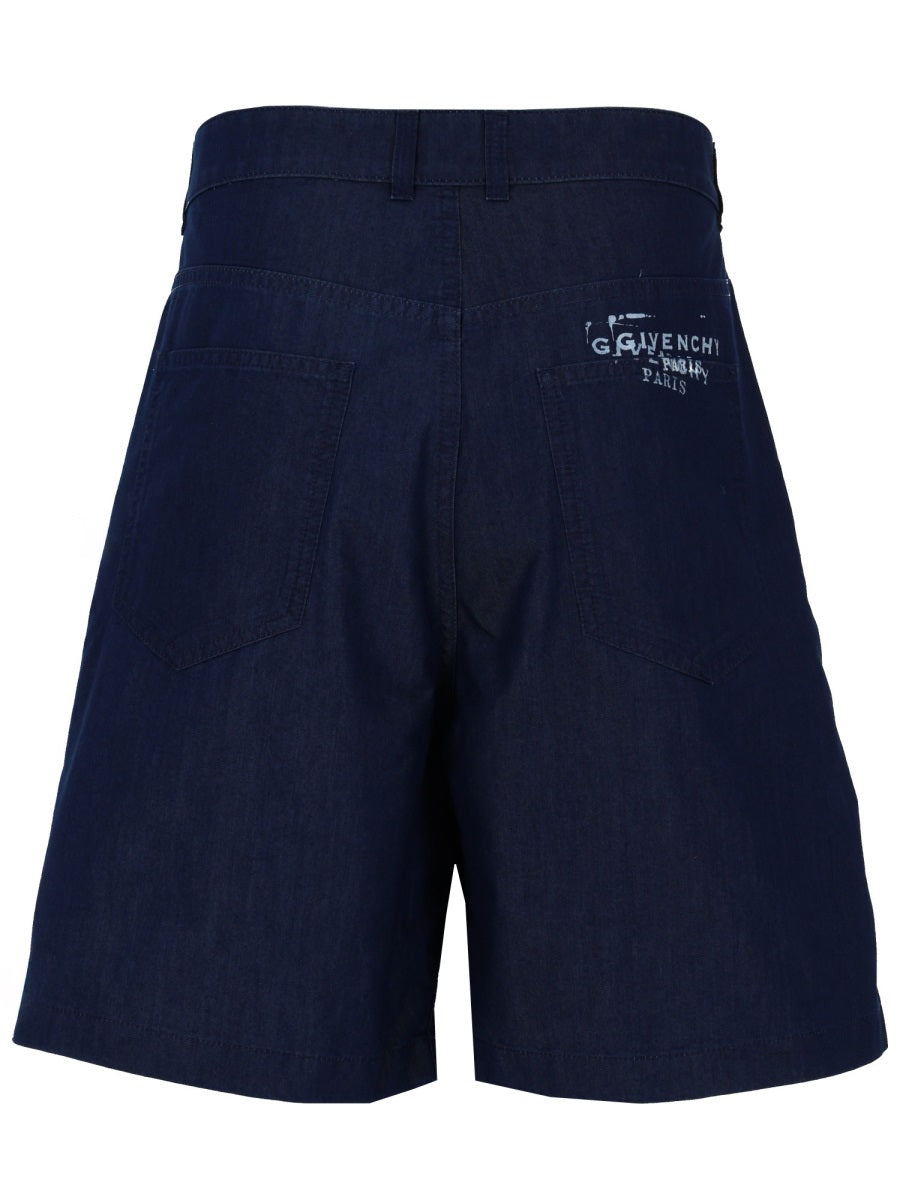 Givenchy Shorts - Blue | 836be459d6a183fec03c4c13b48d50e717626314