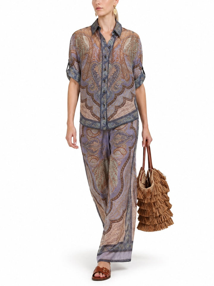 Zimmermann Pants - Multicolour | 398d9e8f3c3be583fb3736efa6ad0efd56691442