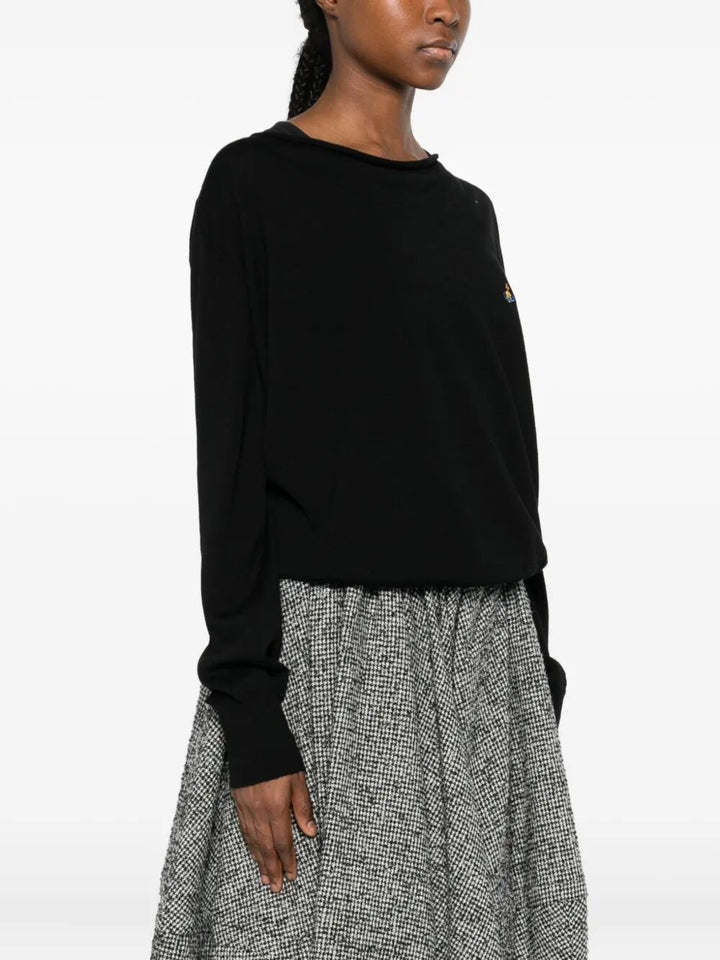 Vivienne Westwood V neck - Black | b34bfe83cf799a13ec600f381b9b4af819dbaa8e